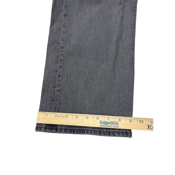 Levis 501 Jeans Mens 44x32 (42x31) Gray Original Fit Button Fly Stretch Casual - Picture 12 of 12
